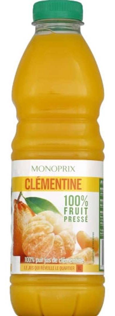 Monoprix - Jus de clémentine 100% fruit pressé (1L)