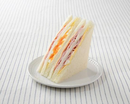 ●ハムチーズたまごサンド*