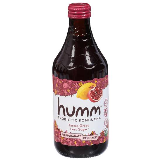 Humm Pomegranate Lemonade Kombucha (14 fl oz)