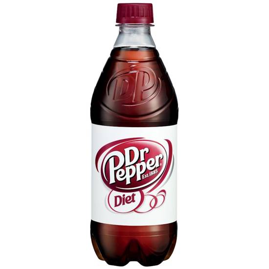 Diet Dr Pepper 20 oz Bottle