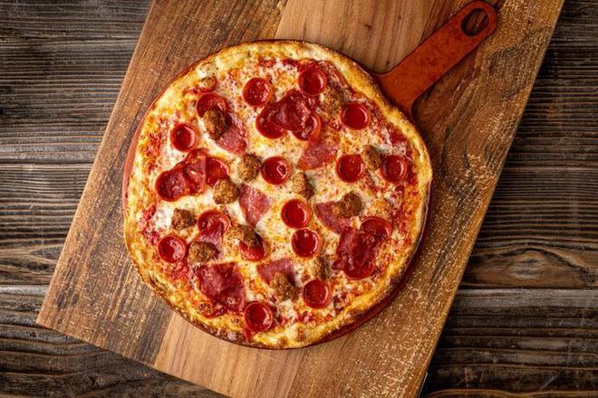 Order Meaty Italian Pizza (910 Cal) food online from Fired Pie store, Phoenix on bringmethat.com