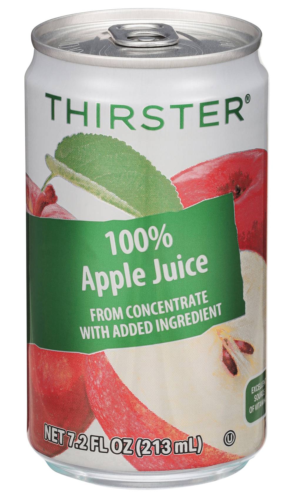 Thirster 100% Apple Juice (24 x 7.2 fl oz)
