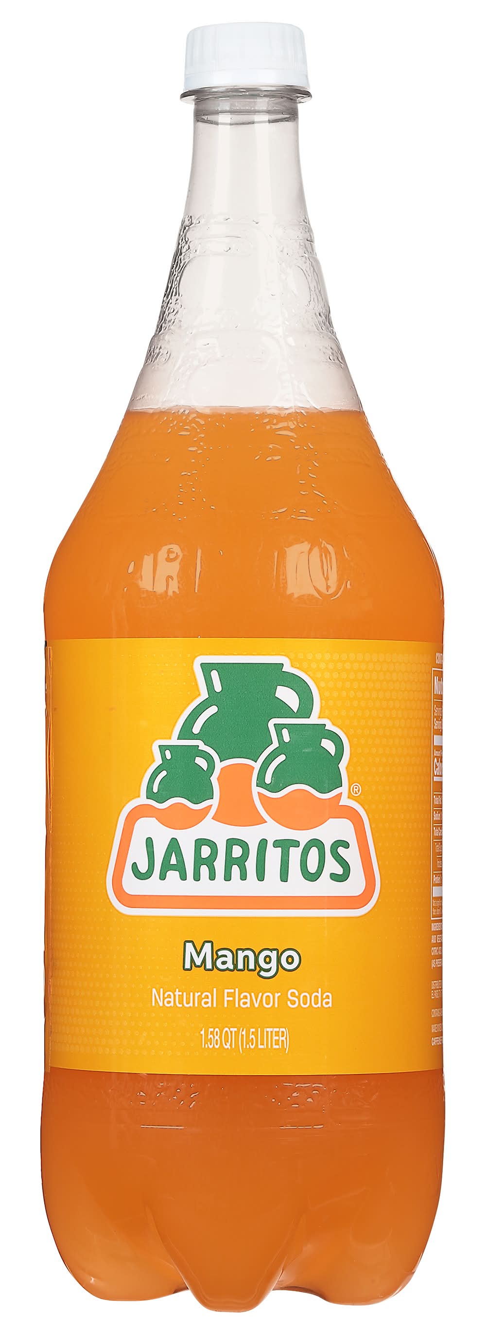 Jarritos Natural Mango Flavor Soda (1.58 qt)