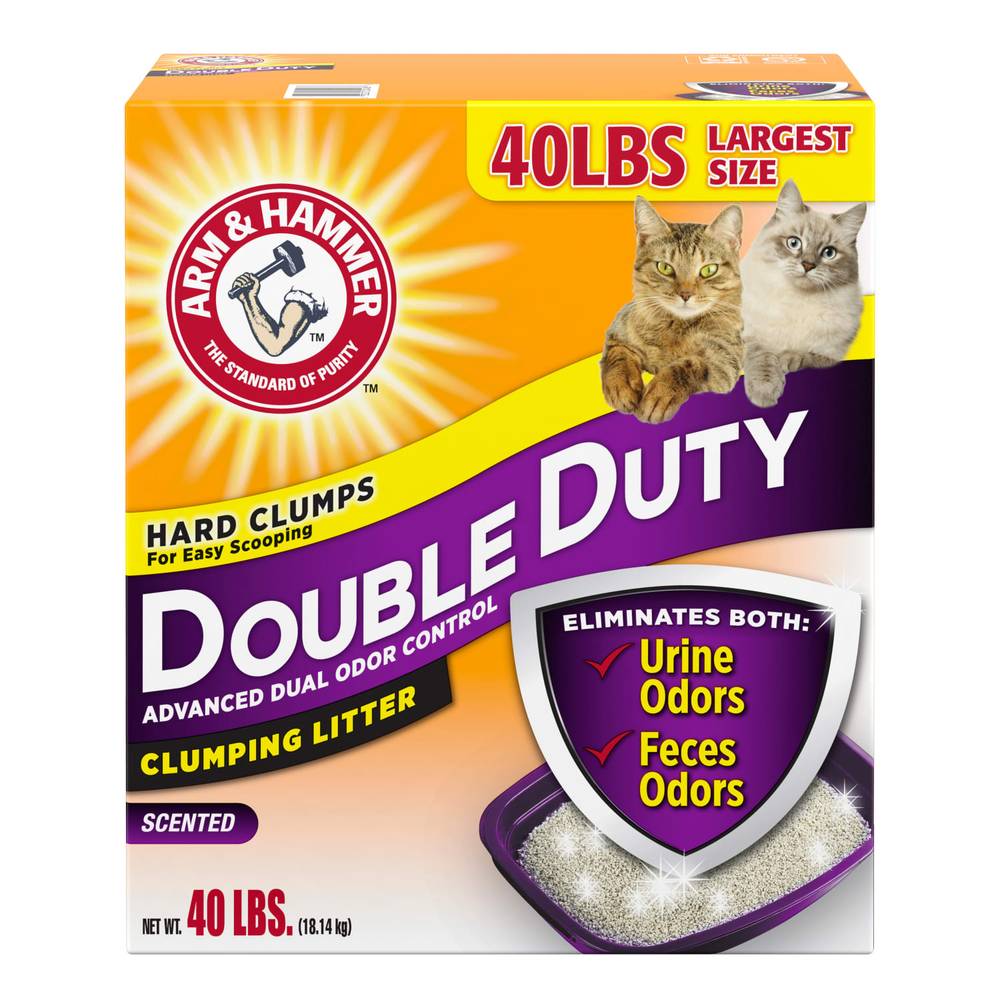 Arm & Hammer Double Duty Hard Clumping Litter