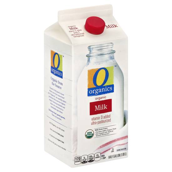 O Organics Whole Milk (1/2 gal)