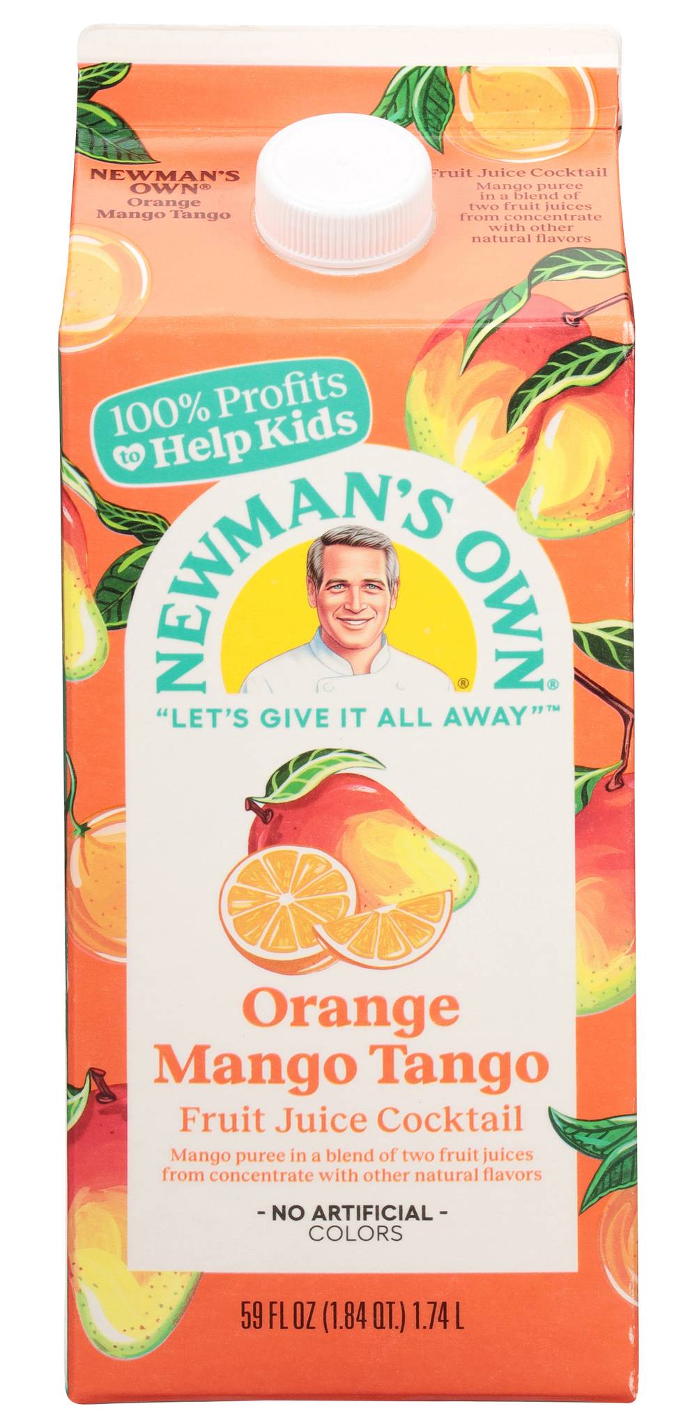 Newman's Own Orange Mango Tango Fruit Juice Cocktail (59 fl oz)