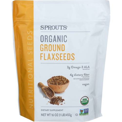 Sprouts Organic Ground Flaxseed