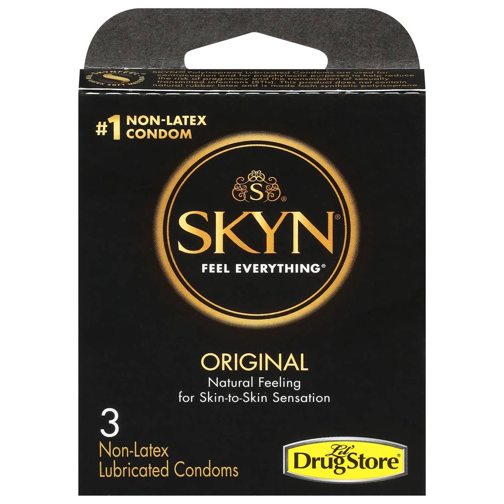 Skyn Original Non-Latex Lubricated Condoms