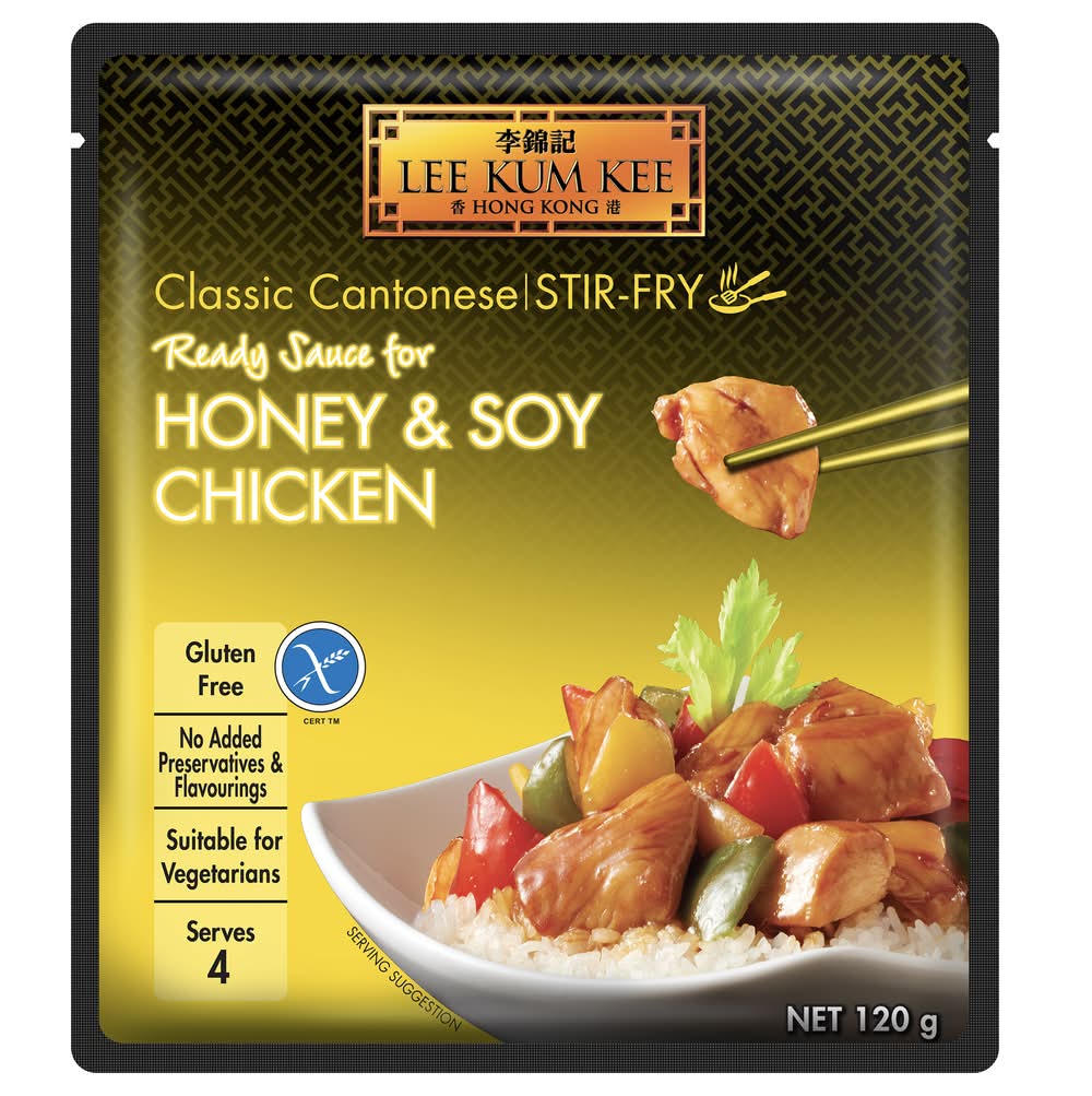 Lee Kum Kee Ready Sauce For Chicken, Honey & Soy (120g)