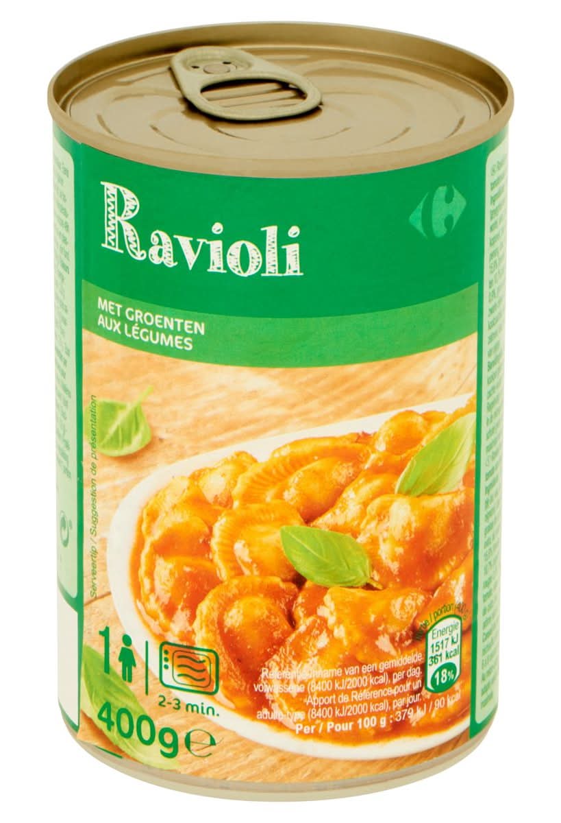 Carrefour Ravioli aux Légumes 400 g