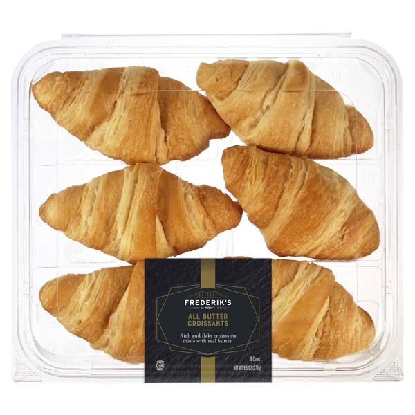 Frederik's by Meijer All Butter Croissants, 6 Count