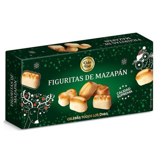 Figuritas de Mazapán Dulce Noel Dia en Caja (200 g)