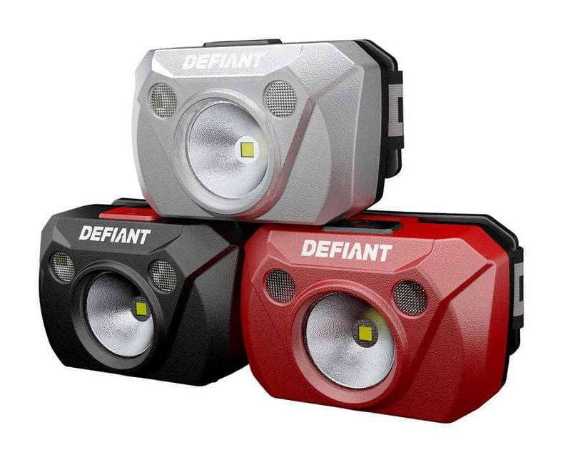 Defiant 200 Lumens Headlight (3 ct)