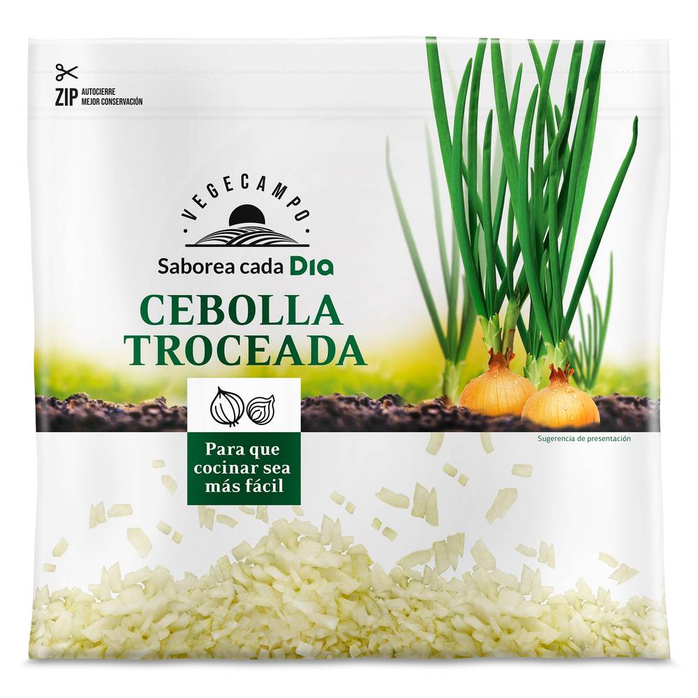 Cebolla Troceada Vegecampo De Dia Bolsa 400 G