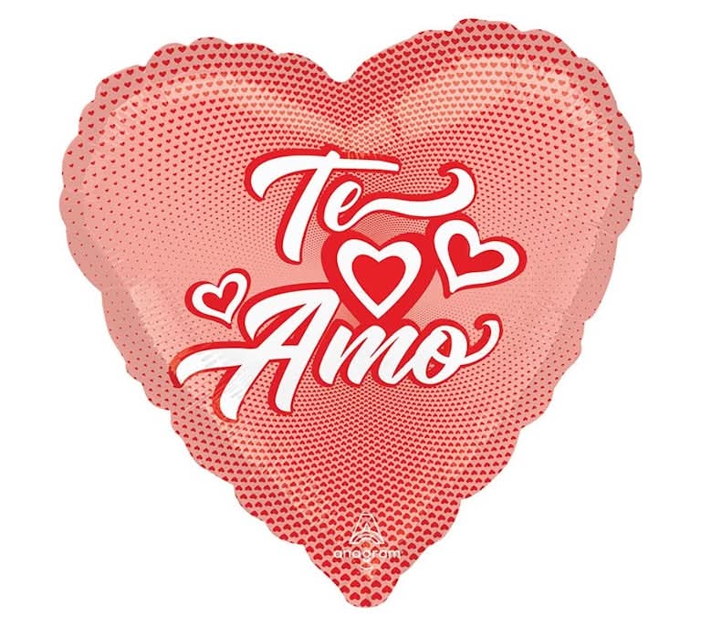 17" Te Amo Balloon
