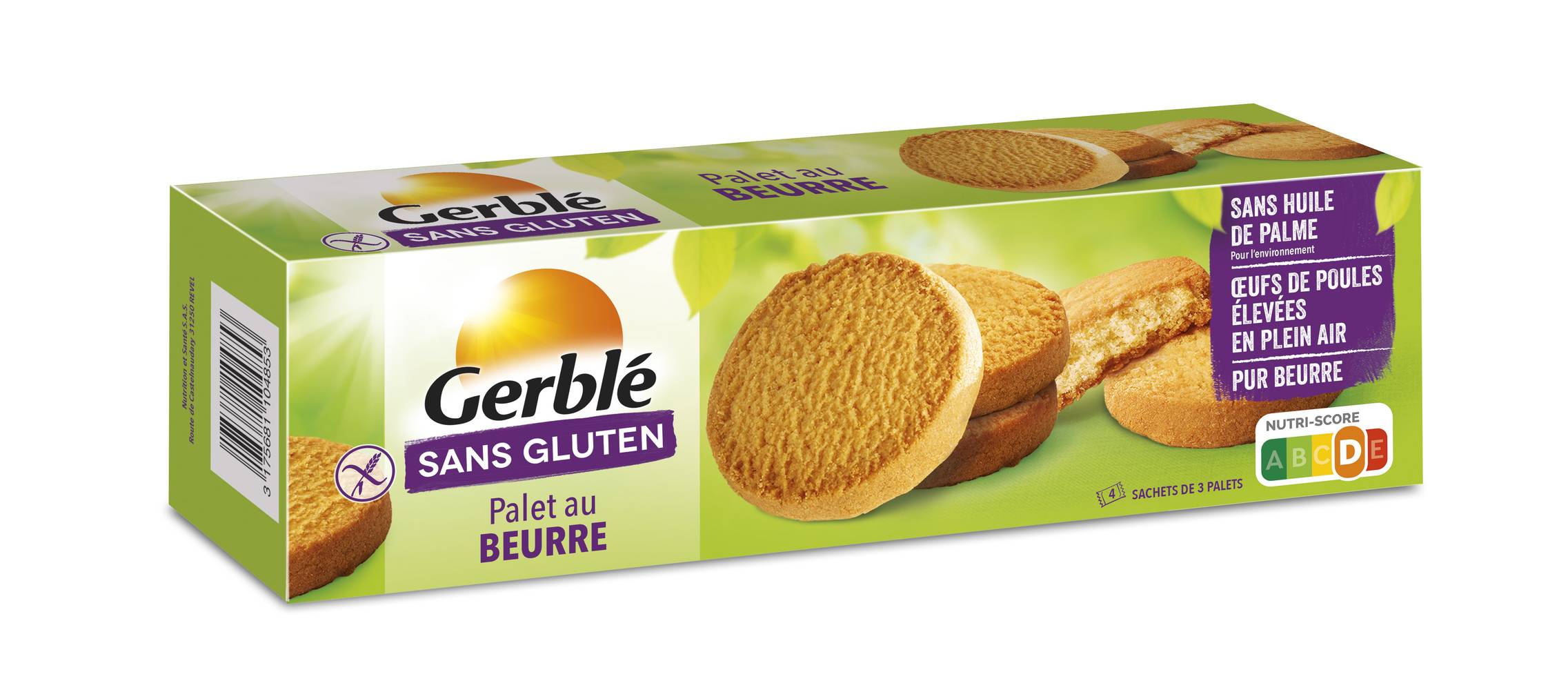 Gerblé - Biscuits sablés au beurre sans gluten (12)