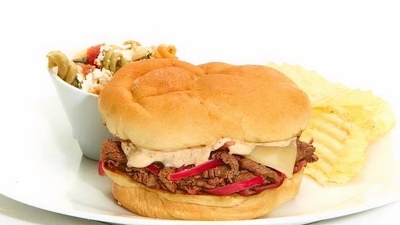 Grilled Beef Tender Sandwich