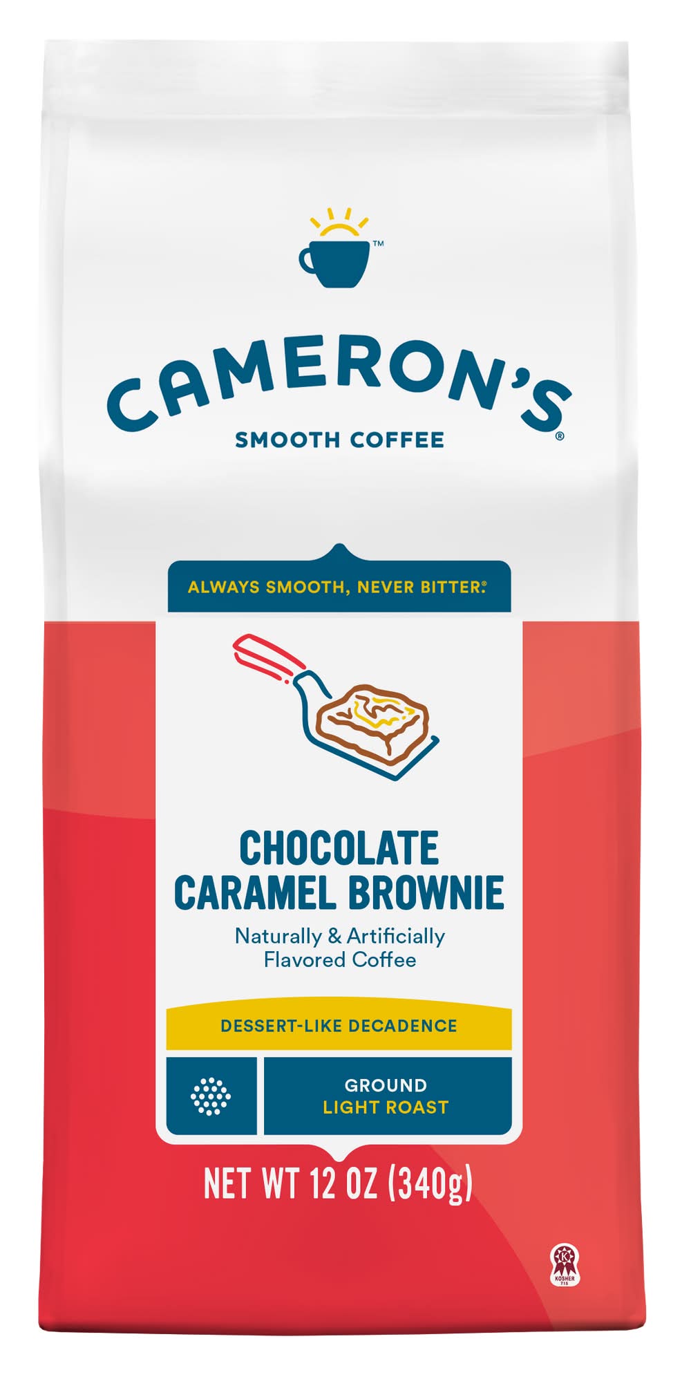 Cameron's Coffee Chocolate Caramel Brownie Ground Coffee (12 oz)