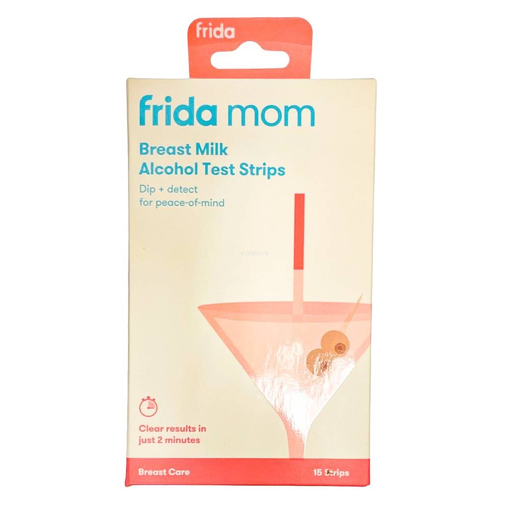 Frida Mom Breast Milk Alcohol Detection Test Strips (15 ct)