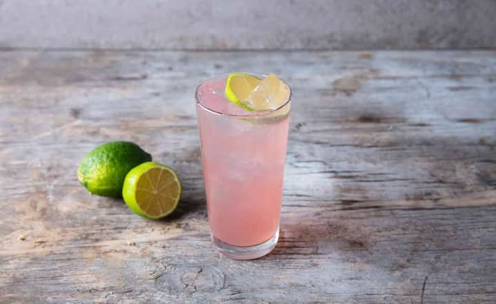 Homemade Raspberry lemonade