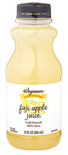 Wegmans Cold Pressed 100% Juice, Fuji Apple