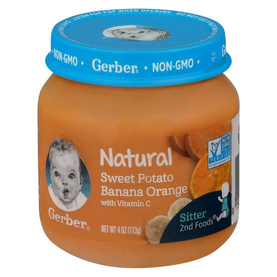 Gerber Natural Baby Foods (sweet potato- banana- oragne)