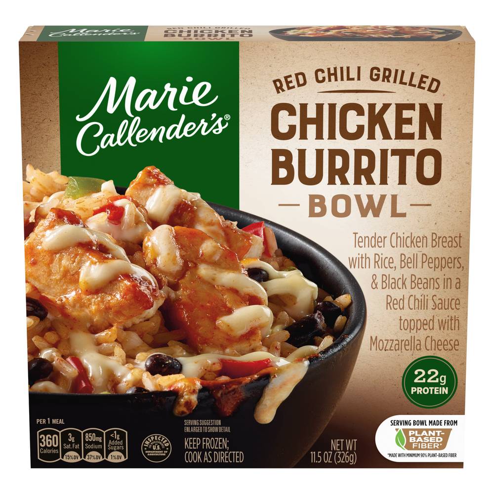 Marie Callender's Red Chili Grilled Chicken Burrito Bowl (11.5 oz)