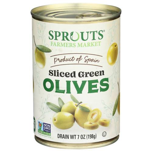 Sprouts Green Sliced Olives