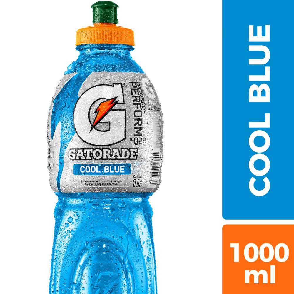 Gatorade bebida isotónica cool blue (1 l)