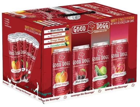 Good Dogg Premium Hard Seltzer (12x 12oz boxes)