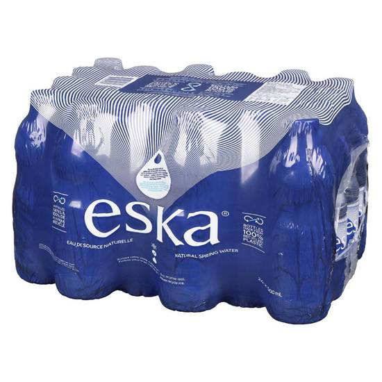 Eska eau de source naturelle (24 x 500 ml) - natural spring water (24 x 500ml)