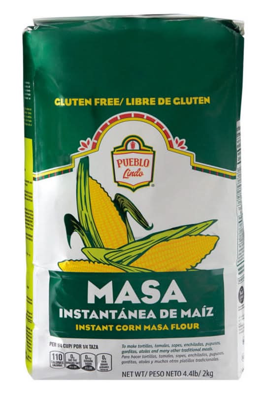 Pueblo Lindo Instant Corn Flour, Masa (4.4 lbs)