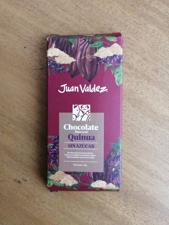Barra de Chocolate Blanco JV con Quinua