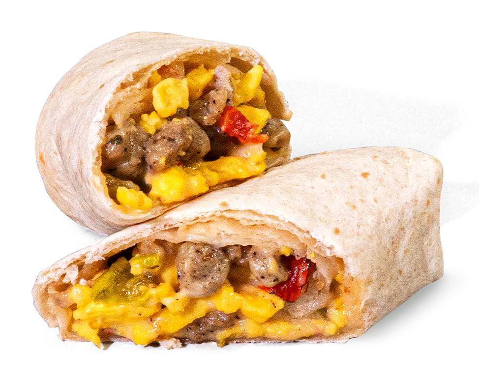 Sizzli Egg & Cheese Burrito Sausage