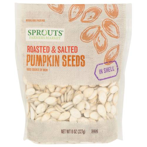 Sprouts Roasted & Salted In Shell Pumpkin Seeds