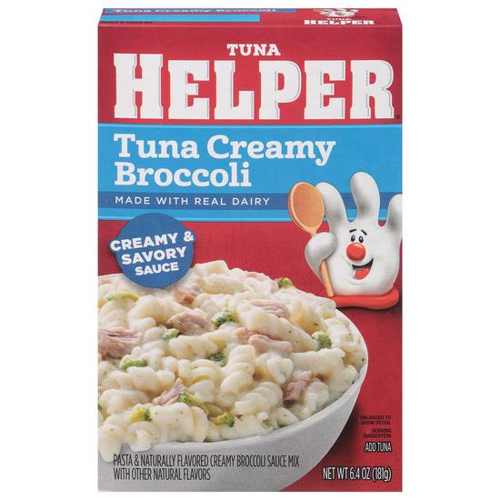 Tuna Helper Creamy & Savory Sauce (tuna creamy broccoli)