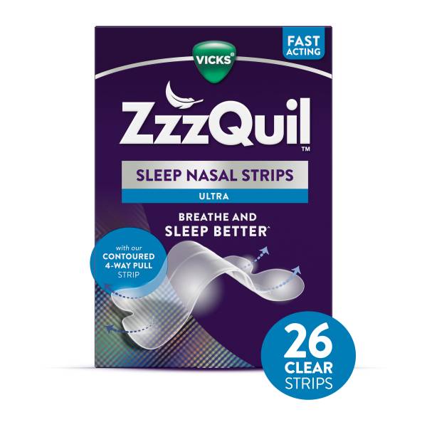 ZzzQuil Ultra Sleep Nasal Strips