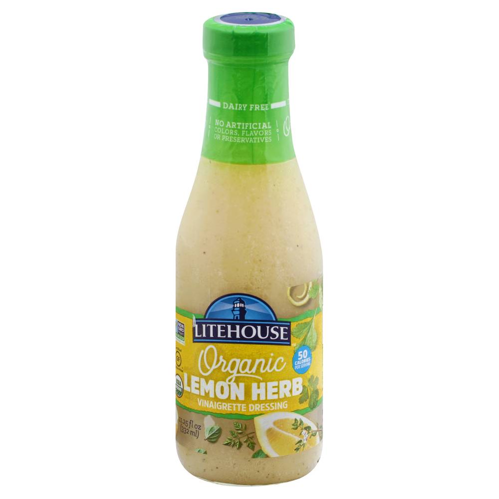 Litehouse Organic Lemon Herb Vinaigrette Dressing (11.25 fl oz)