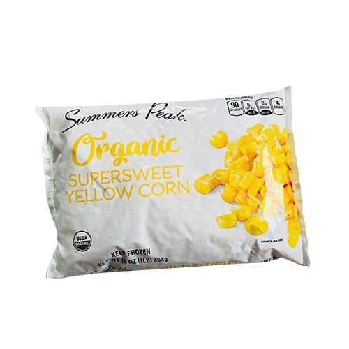 Summers Peak Organic Supersweet Yellow Corn