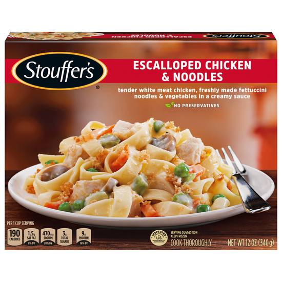 Stouffer's Escalloped Chicken and Noodles