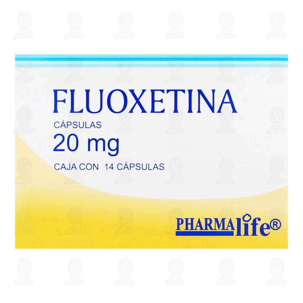 PHARMA life · Fluoxetina cápsulas 20 mg (14 un)