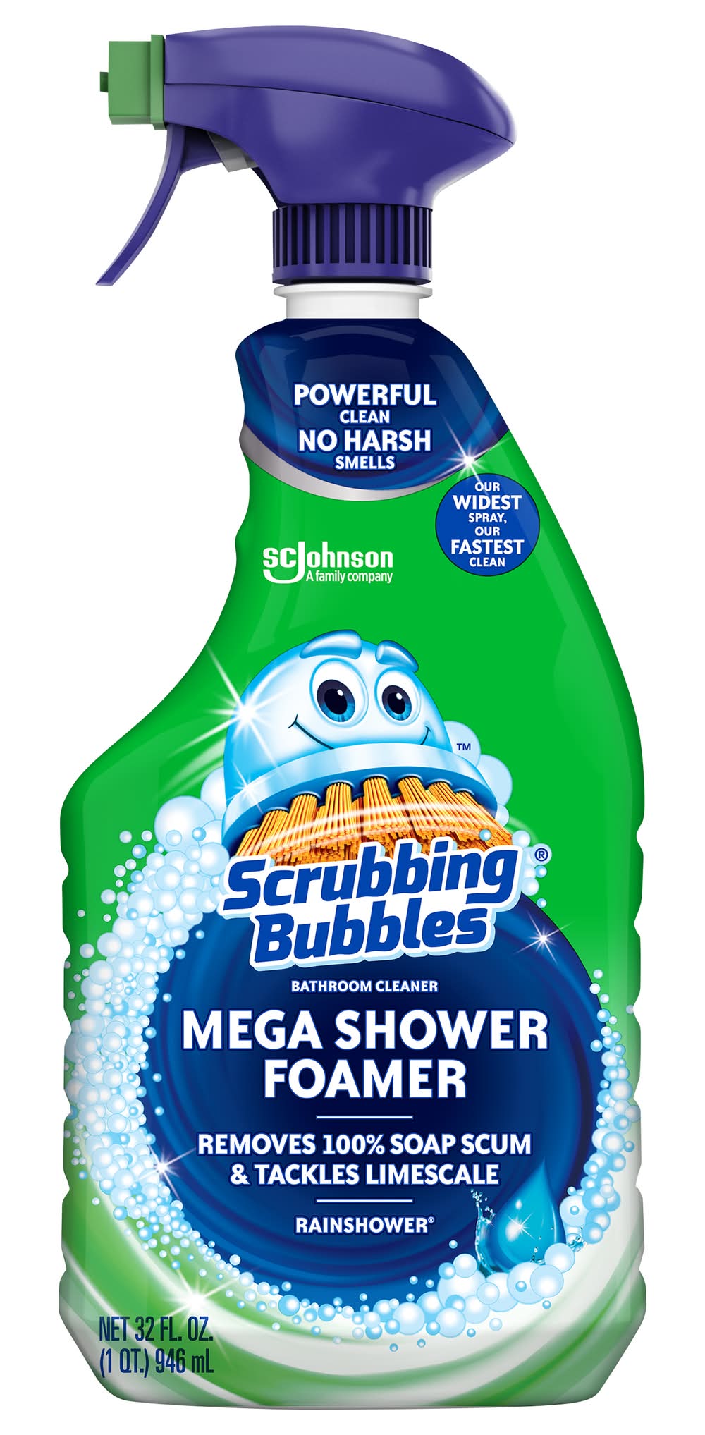 Scrubbing Bubbles Mega Shower Foamer Spray Rainshower (32 fl oz)