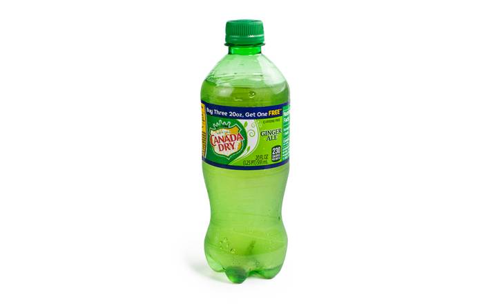 Canada Dry Ginger Ale, 20 oz