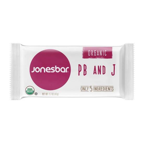 Jones Bar Peanut Butter and Jelly