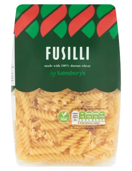 Sainsbury's Fusilli Made With Durum Wheat (500g)