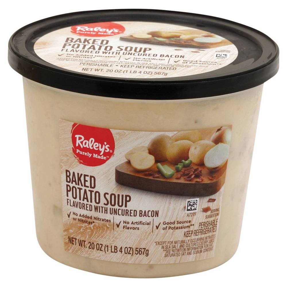 Raley's Baked Potato Soup With Uncured Bacon