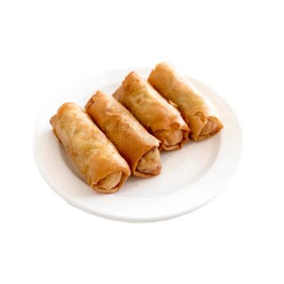 Ready Meals Vegetable Spring Roll Hot - Ea