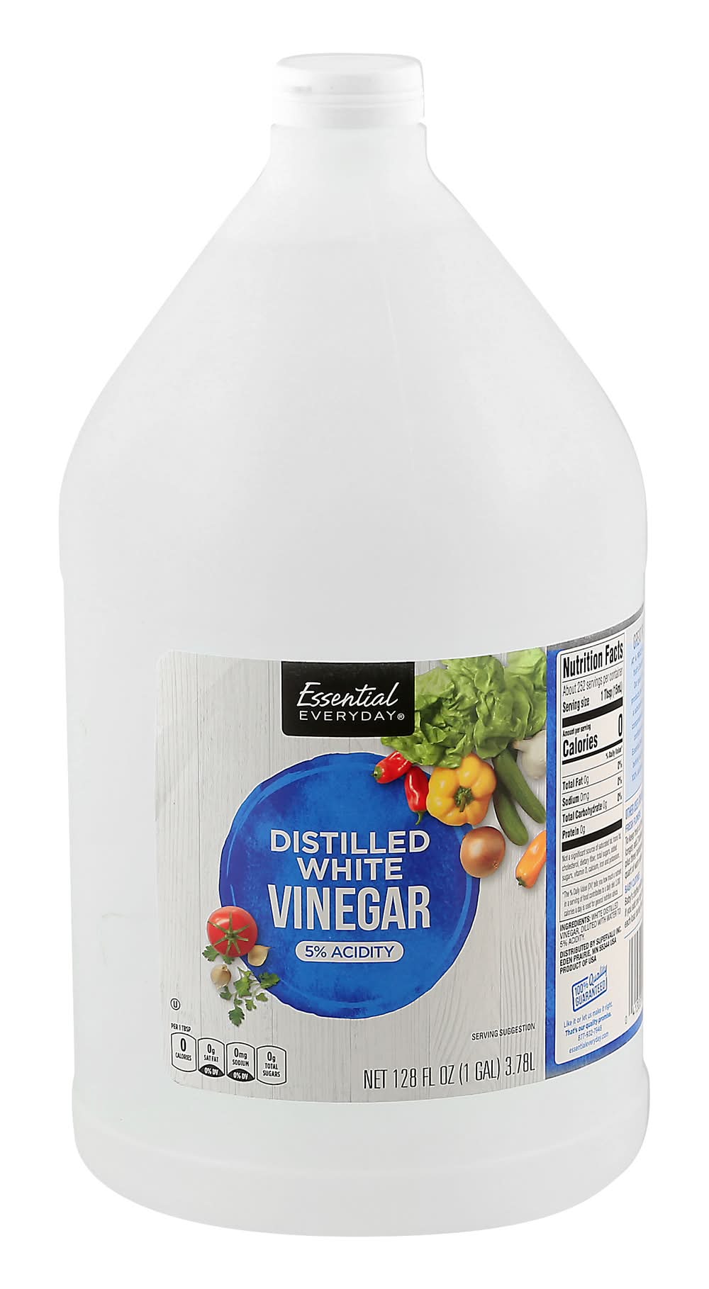 Essential Everyday Distilled White Vinegar (128 fl oz)