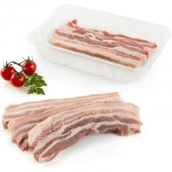 Panceta de cerdo Duroc fileteada Círculo de Calidad Carrefour 330 g aprox