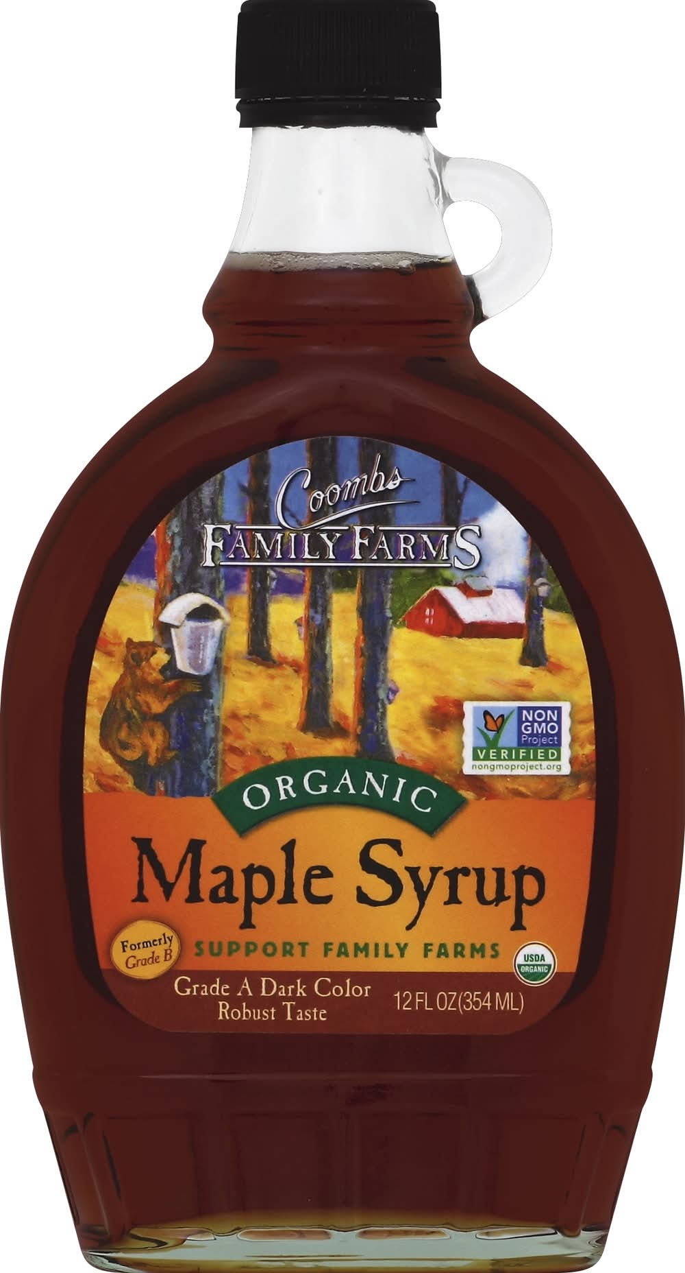 Coombs Family Farms Dark Colour Robust Taste Organic Maple Syrup (12 fl oz)